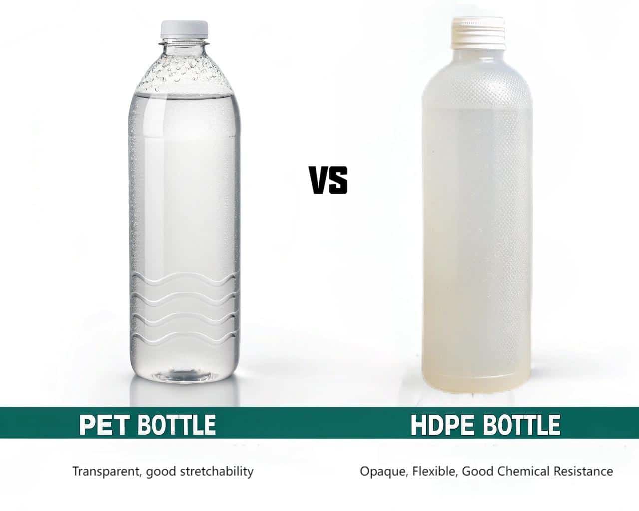 Comparison Of Pet And Hdpe Bottles