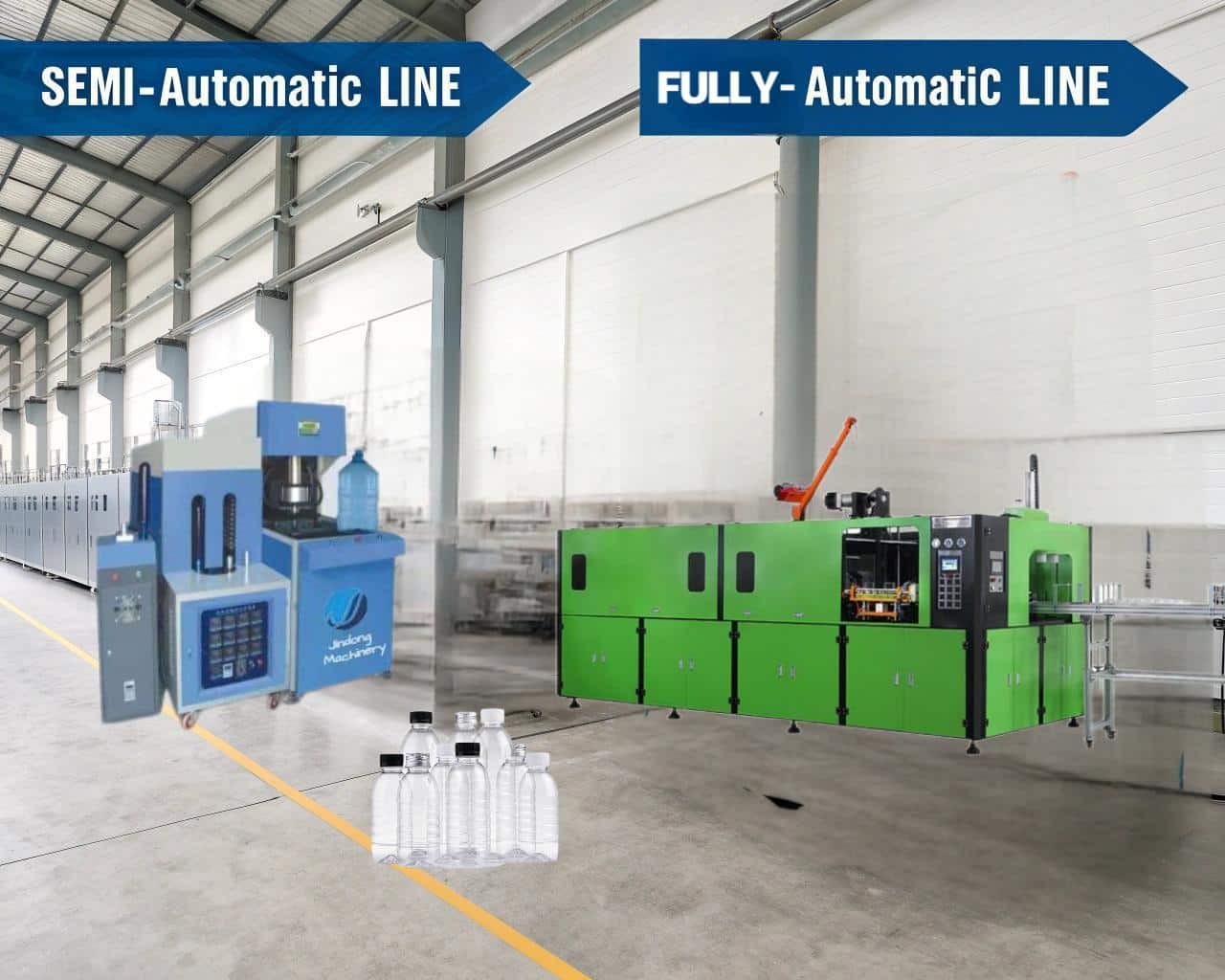 Factory Production Line For Pet Bottles
