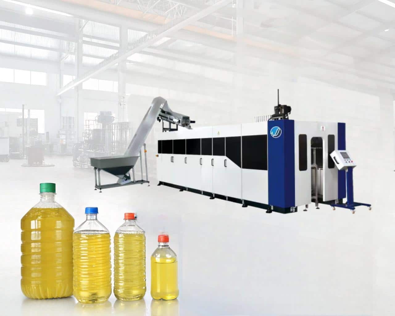 Pet Blow Molding Machine For Oil Bottles