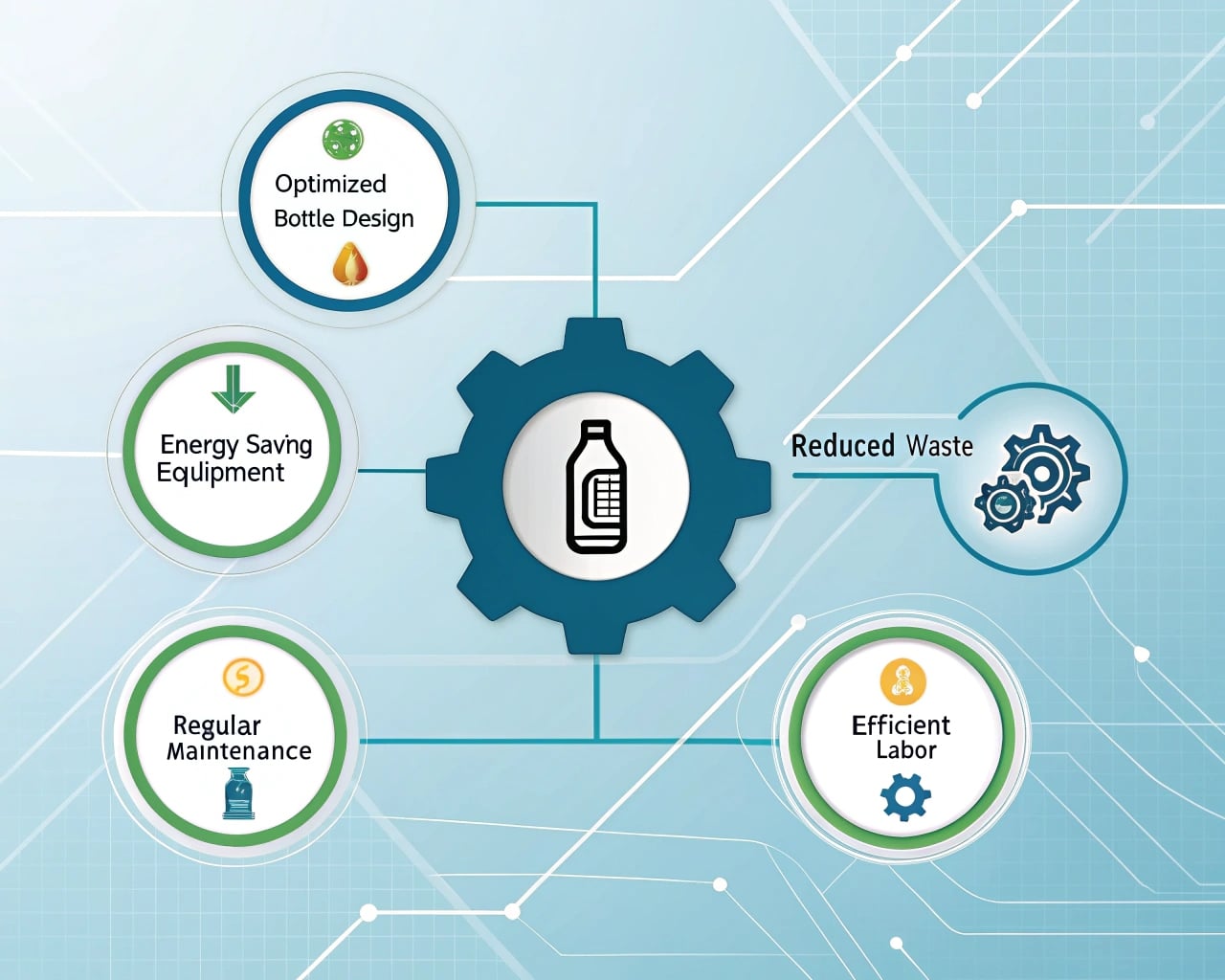 Cost Control In Oil Bottle Production