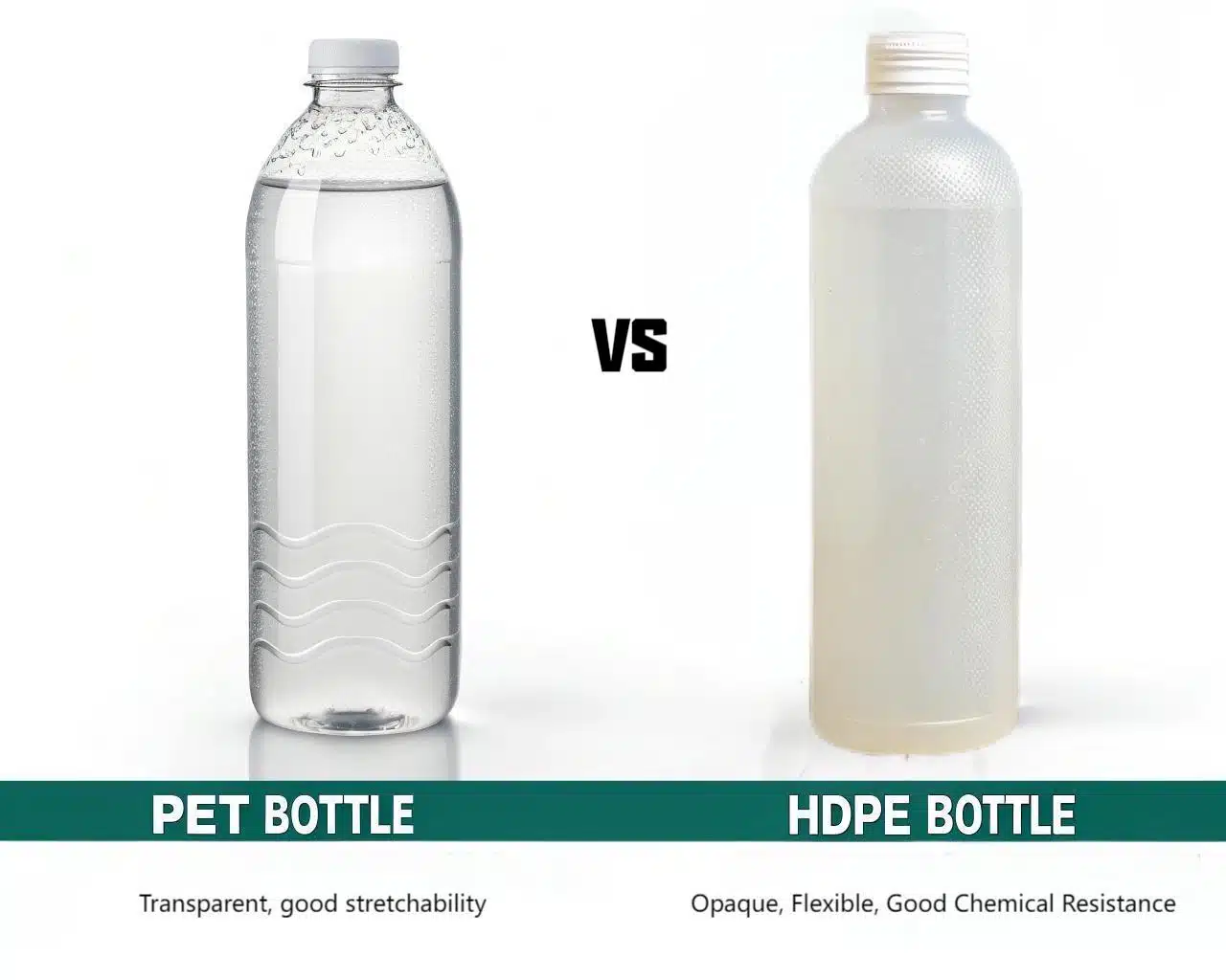 Comparison Of Pet And Hdpe Bottles