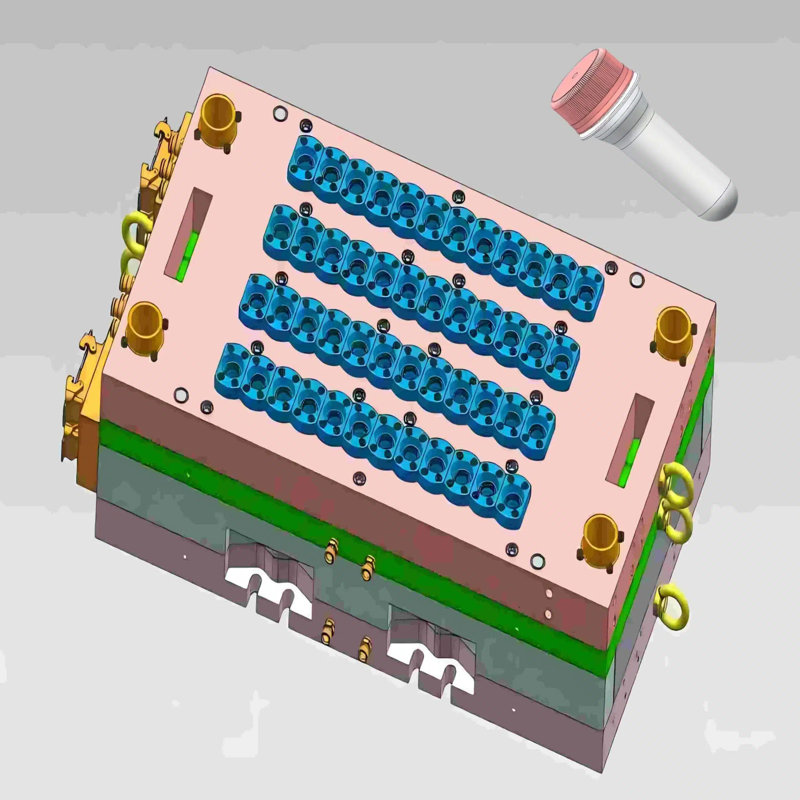 An Engineer Discussing A Mold Design With A Client