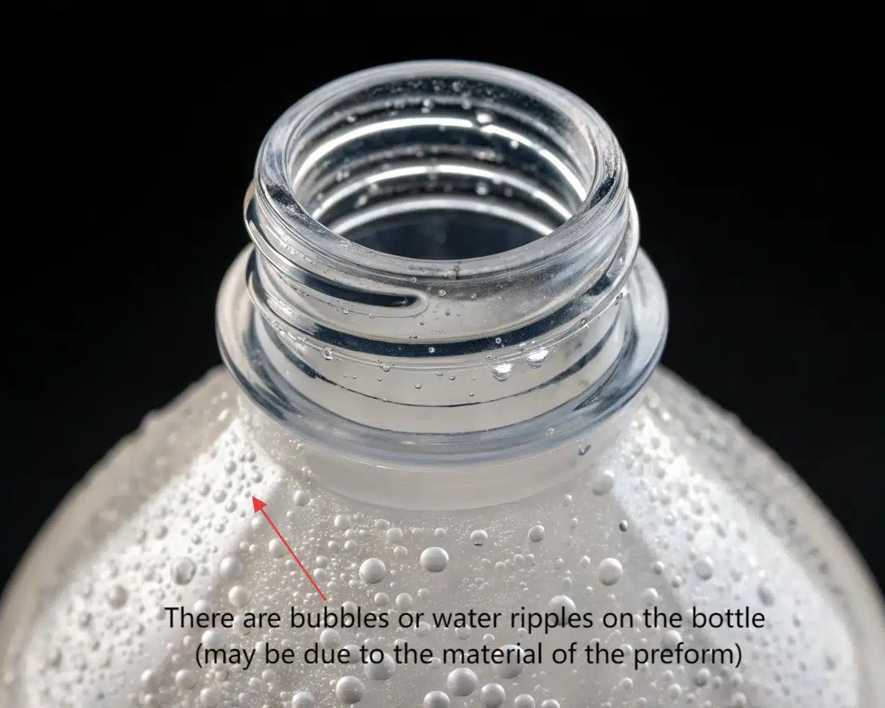 Examples Of Common Blow Molding Defects Like Wrinkles And Pearlescence