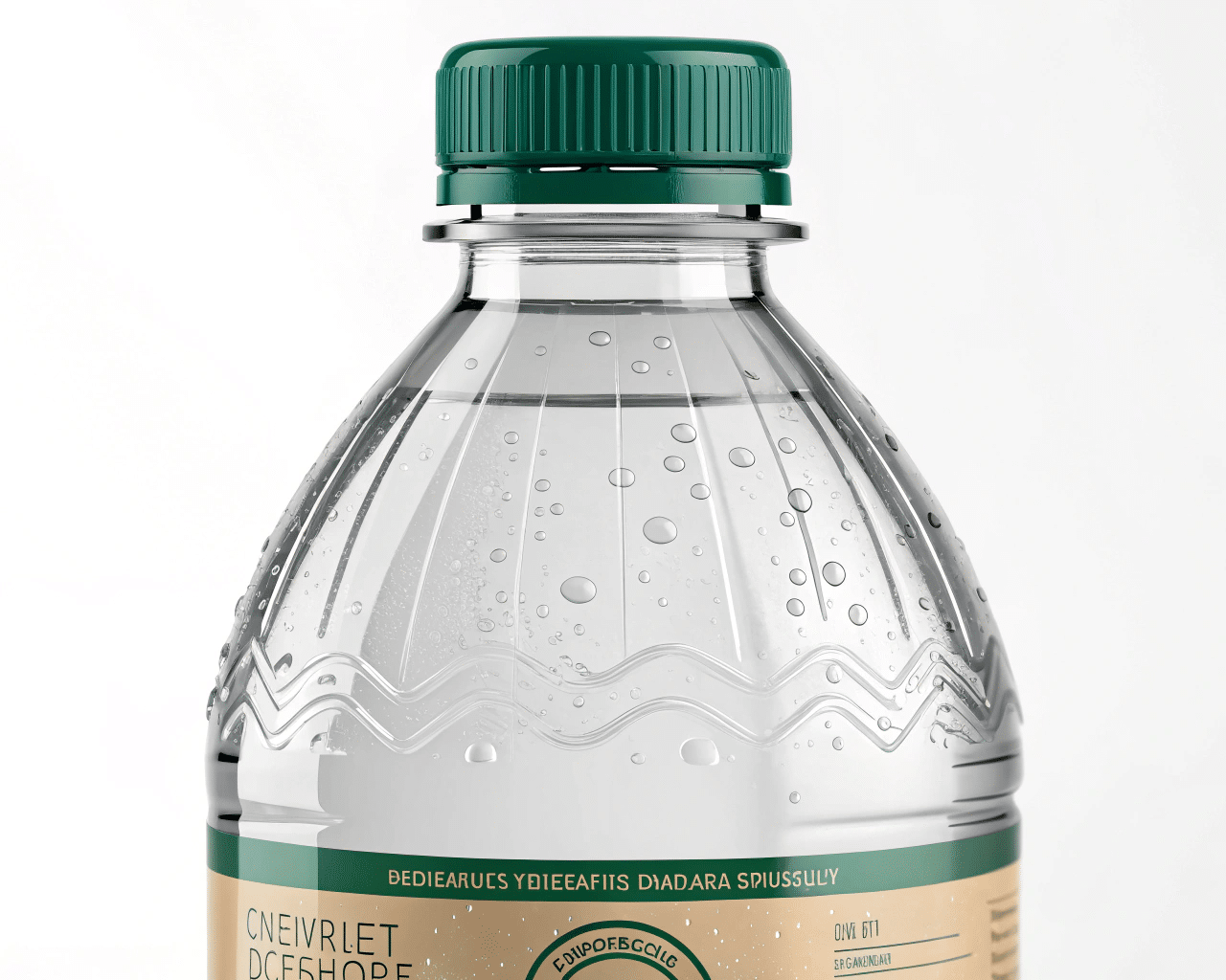 A Bottle Designed With A Large, Flat Label Area For Maximum Branding