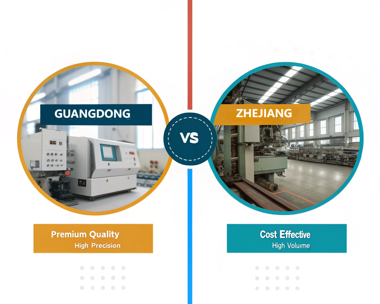 A Map Of China Highlighting The Manufacturing Regions Of Guangdong And Zhejiang