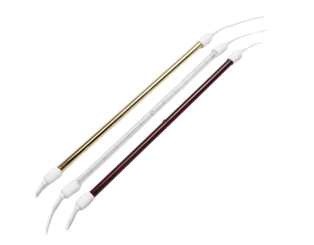 Infrared Heating Lamps In A Blow Molding Machine