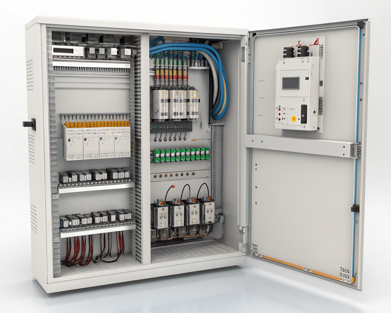 Electrical Cabinet Of A Blow Molding Machine