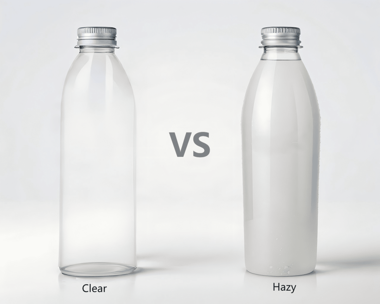 Clear Pet Bottles 1