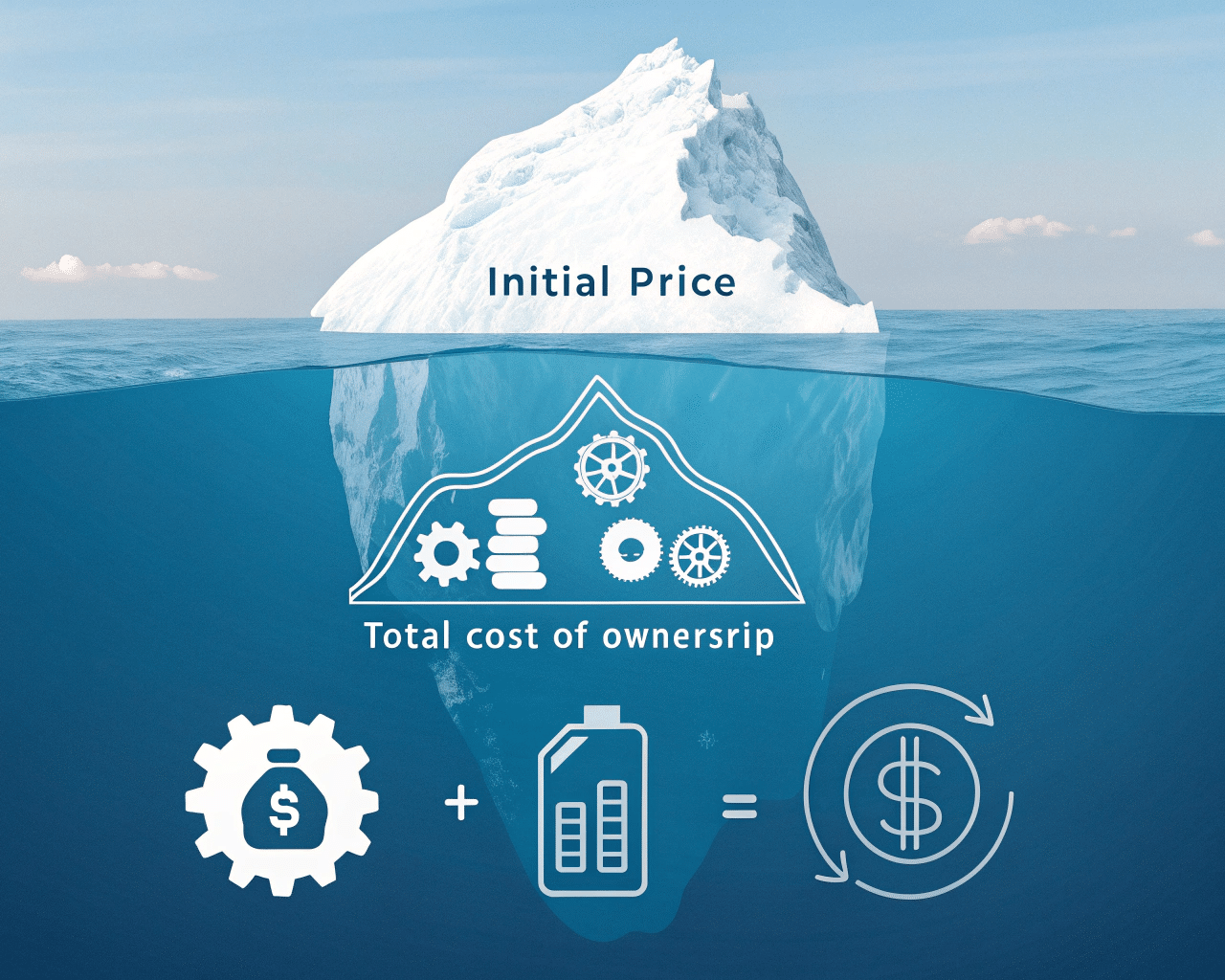 A Scale Balancing A Low Mold Price On One Side And A Mountain Of Hidden Costs On The Other.
