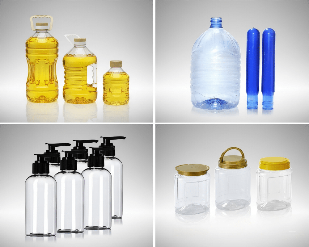 Large Pet Bottles For Edible Oil And Condiments