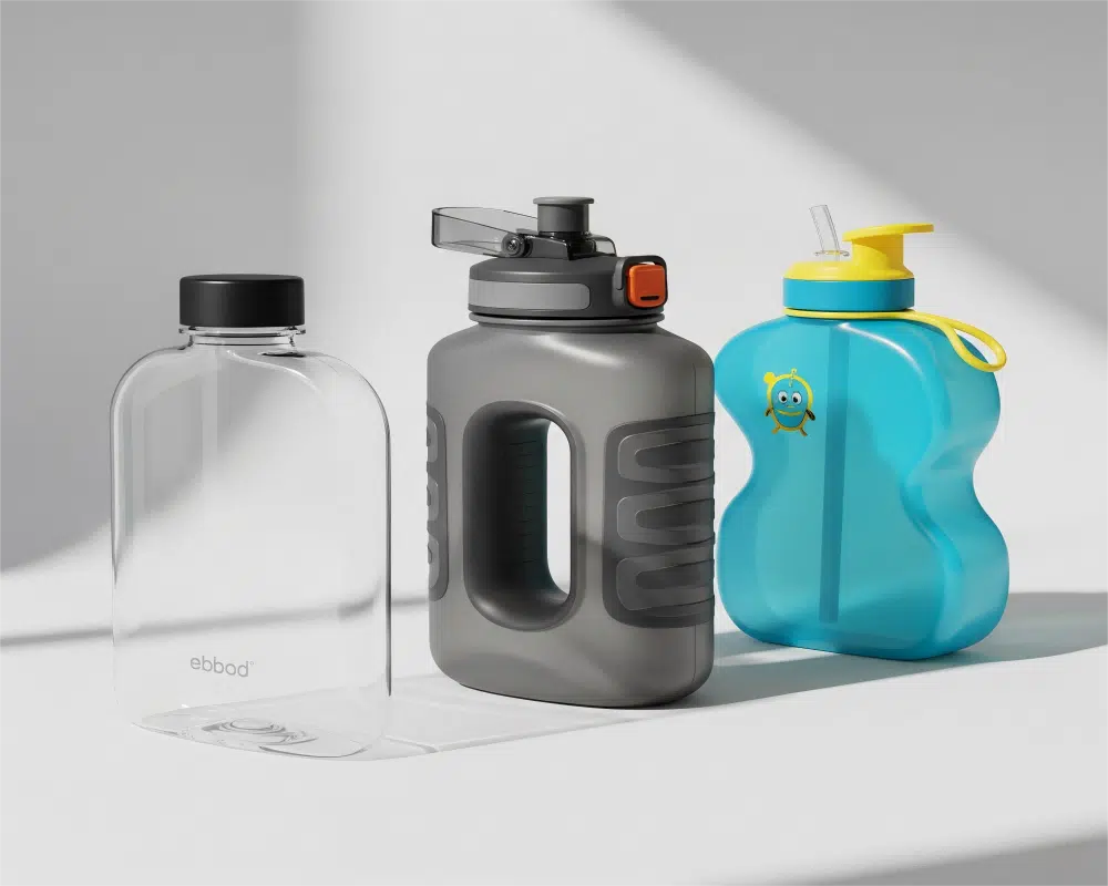 Slim Water Bottle Design 6