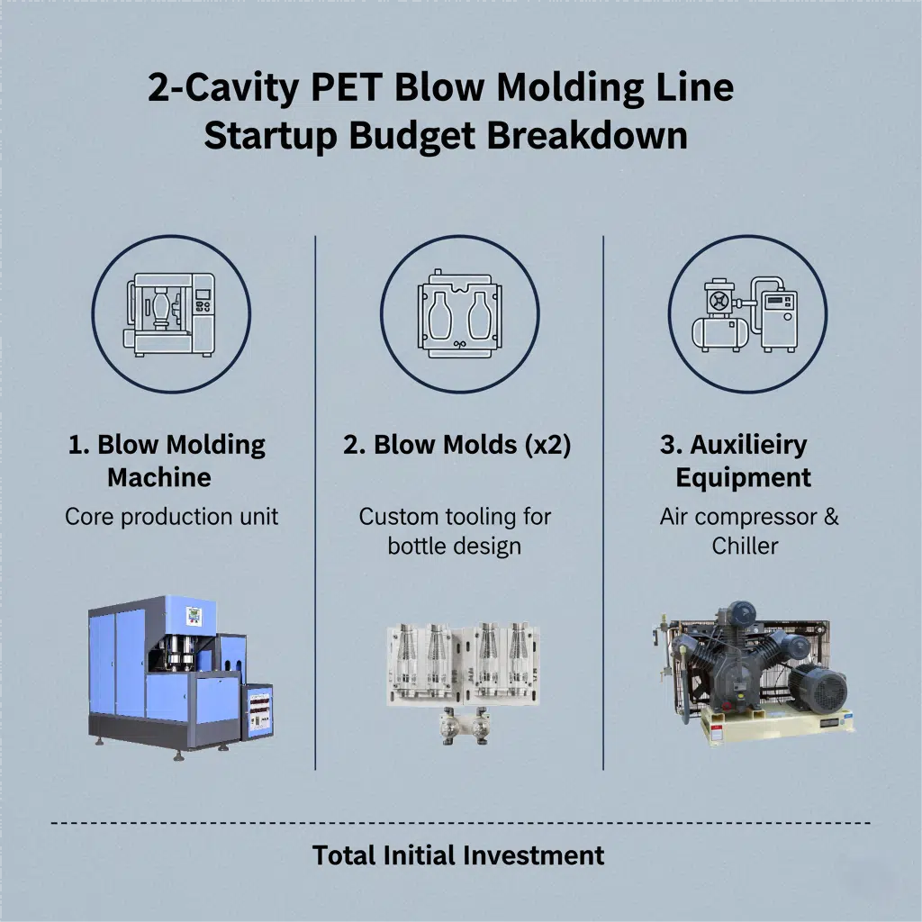 2 Cavity Pet Blowing Machine 3
