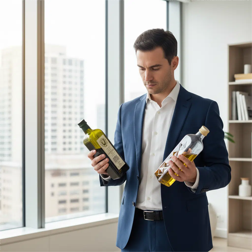 Custom Olive Oil Bottle 2