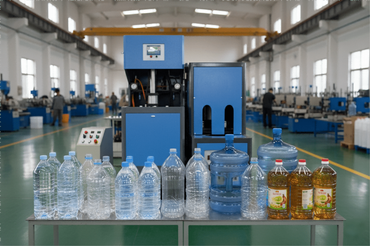 Semi Automatic Bottle Blowing Machine